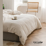 Boho Tufted Bedding Set / Gray