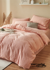 Boho Tufted Bedding Set / White