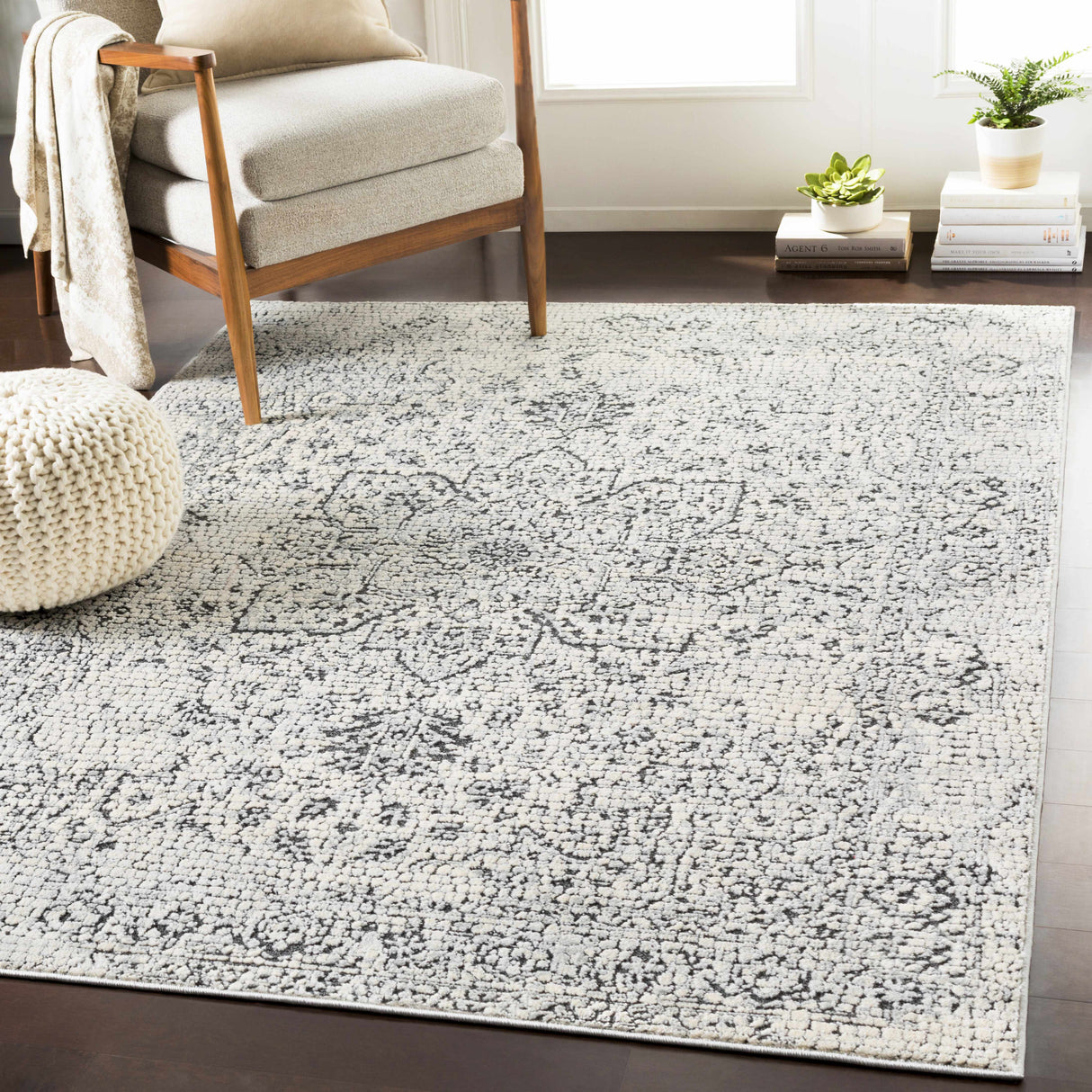 Bosphorus Black Mosaic Rug - Clearance