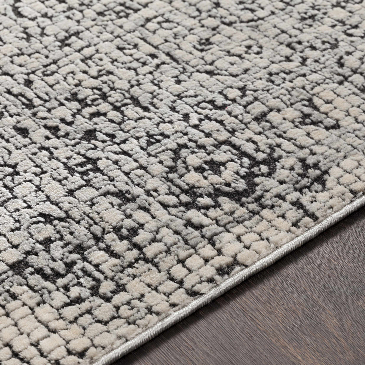 Bosphorus Black Mosaic Rug - Clearance