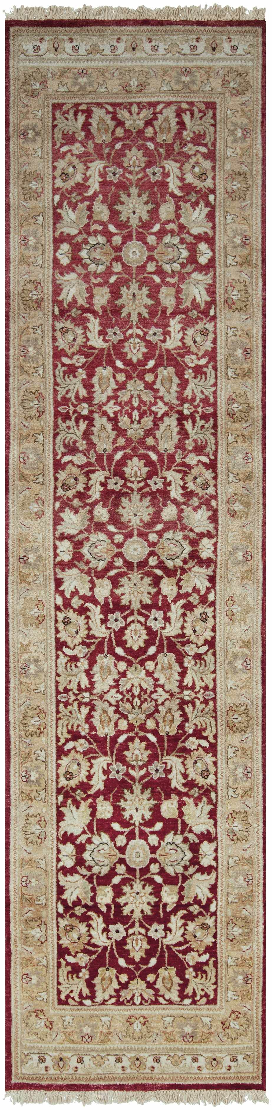 Red&Gold Premium Wool Area Rug - Clearance