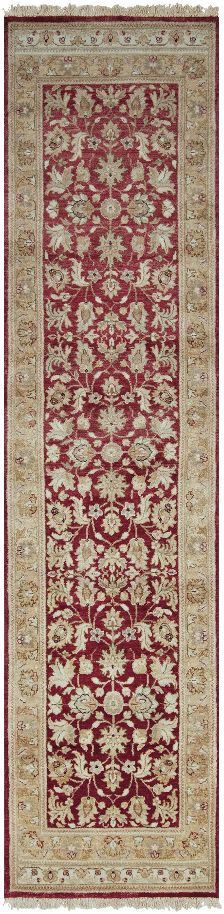 Red&Gold Premium Wool Area Rug - Clearance