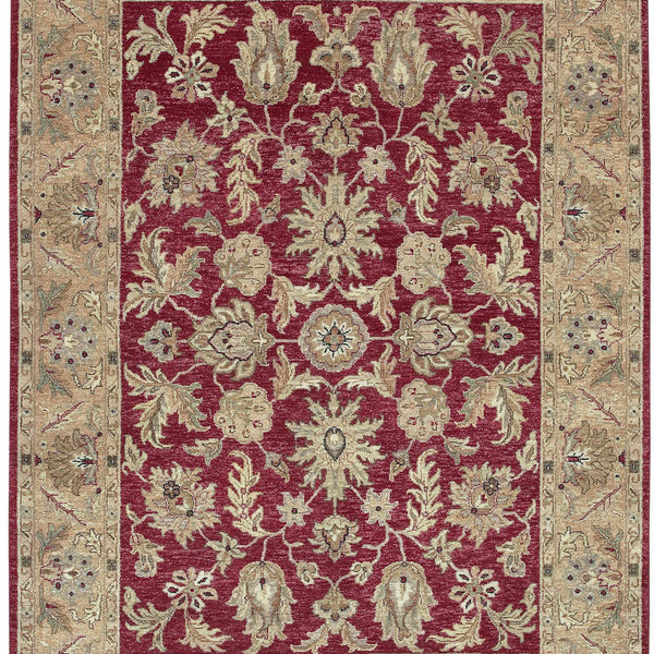Red&Gold Premium Wool Area Rug - Clearance