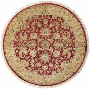 Red&Gold Premium Wool Area Rug - Clearance