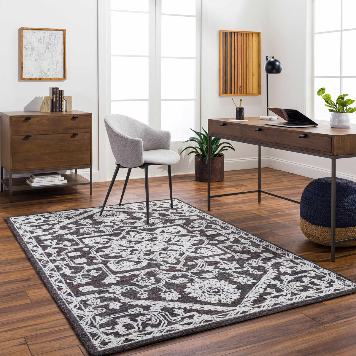 Boutique Rugs Black Derya Area Rug - view 2