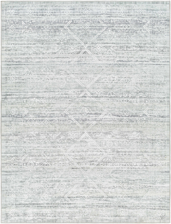 Boutique Rugs Blake Light Gray Washable Area Rug