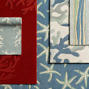 Boutique Rugs Carversville Ice Blue Botanical Wool Rug - view 11