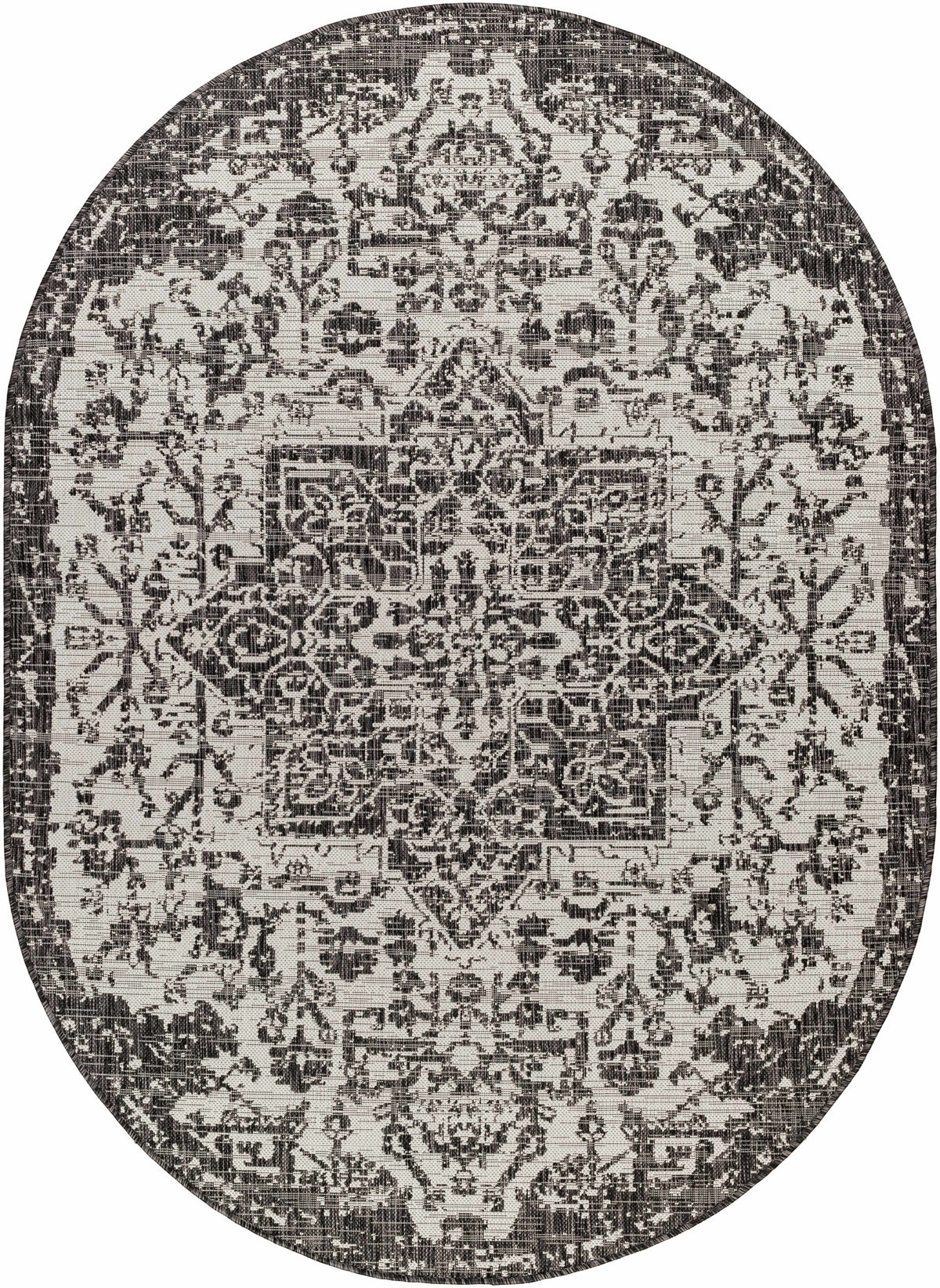 Boutique Rugs Charcoal Kilmacolm Indoor & Outdoor Area Rug - view 9