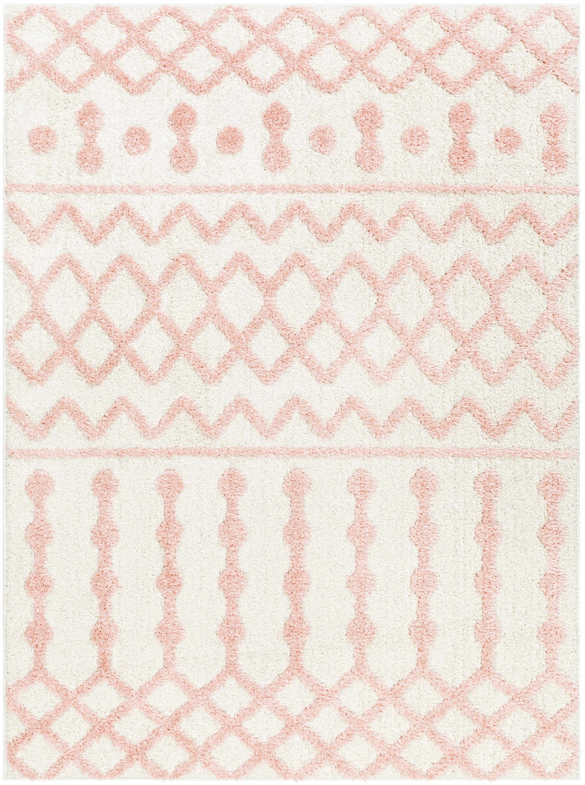 Boutique Rugs Darva Pink Plush Area Carpet
