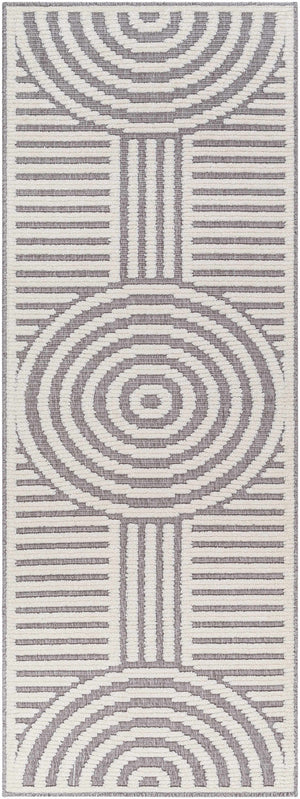 Boutique Rugs Deron Gray Rainbow Washable Rug - view 3