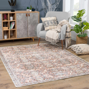 Boutique Rugs Flat Pile Urpi Red Washable Rug - view 4