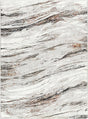 Boutique Rugs Glain Gray & Brown Marble Area Rug