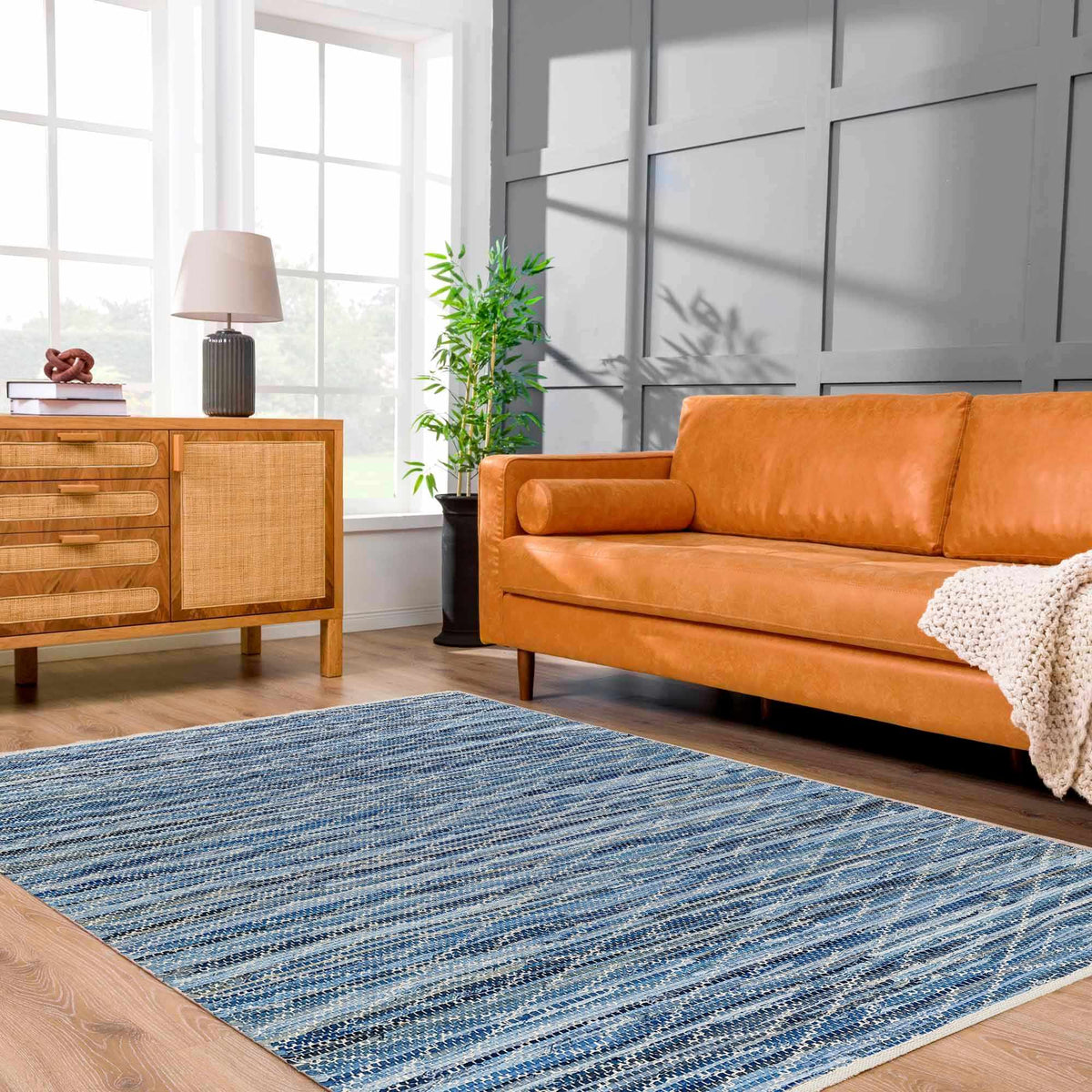 Boutique Rugs Gurit Blue Area Rug - view 2