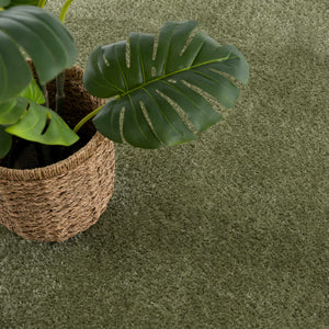 Boutique Rugs Heavenly Solid Green Plush Rug - view 10