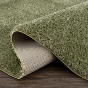 Boutique Rugs Heavenly Solid Green Plush Rug - view 6