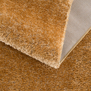 Boutique Rugs Heavenly Solid Mustard Plush Rug - view 14