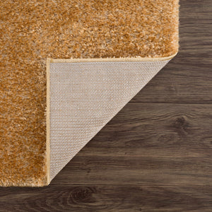 Boutique Rugs Heavenly Solid Mustard Plush Rug - view 8