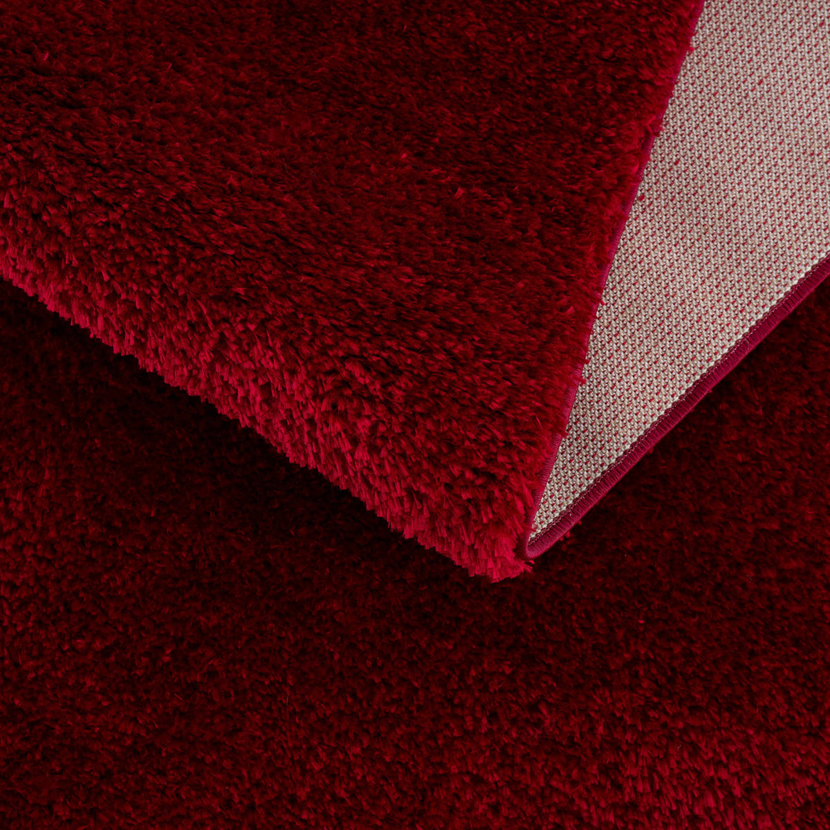Boutique Rugs Heavenly Solid Red Plush Rug - view 13