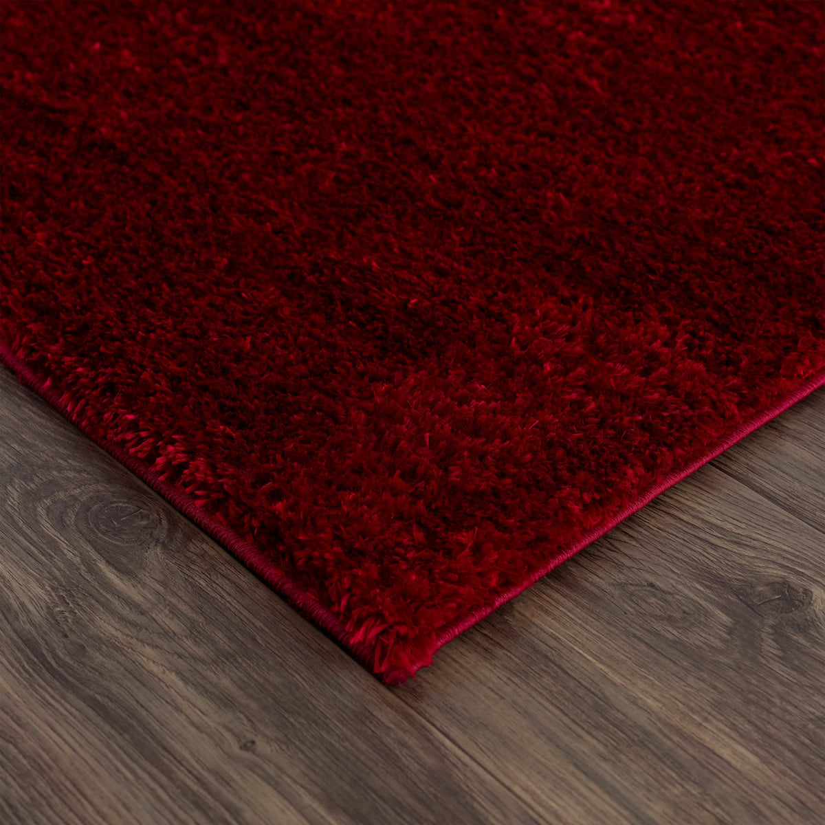 Boutique Rugs Heavenly Solid Red Plush Rug - view 5