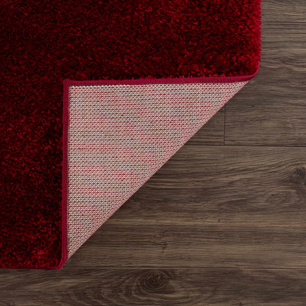 Boutique Rugs Heavenly Solid Red Plush Rug - view 6