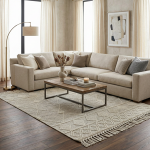Boutique Rugs Hemingway Wool Rug with Tassels - view 2