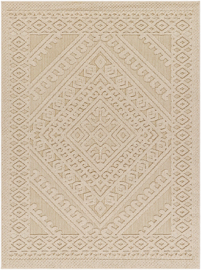 Boutique Rugs Hibah Bone Outdoor Area Rug