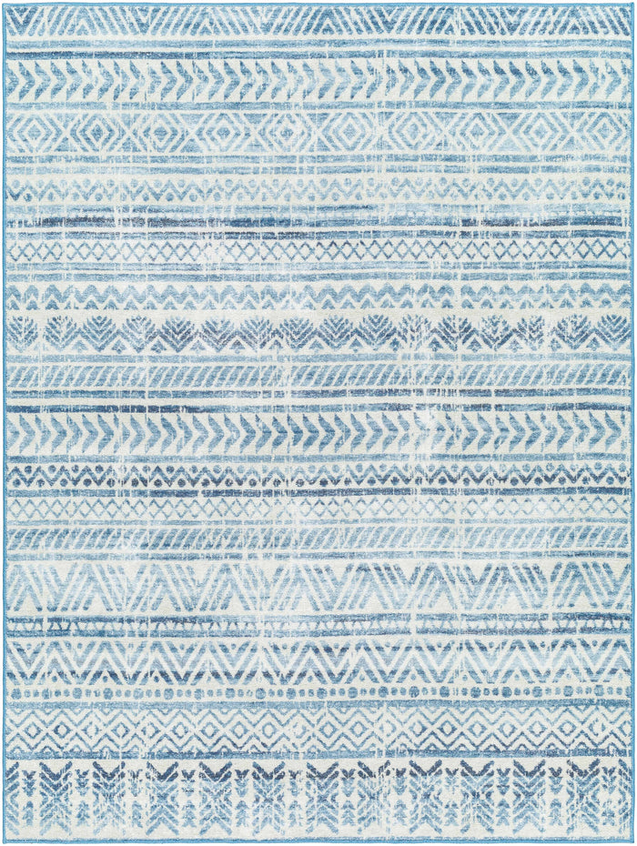 Boutique Rugs Ianna Arctic Stone Washable Area Rug
