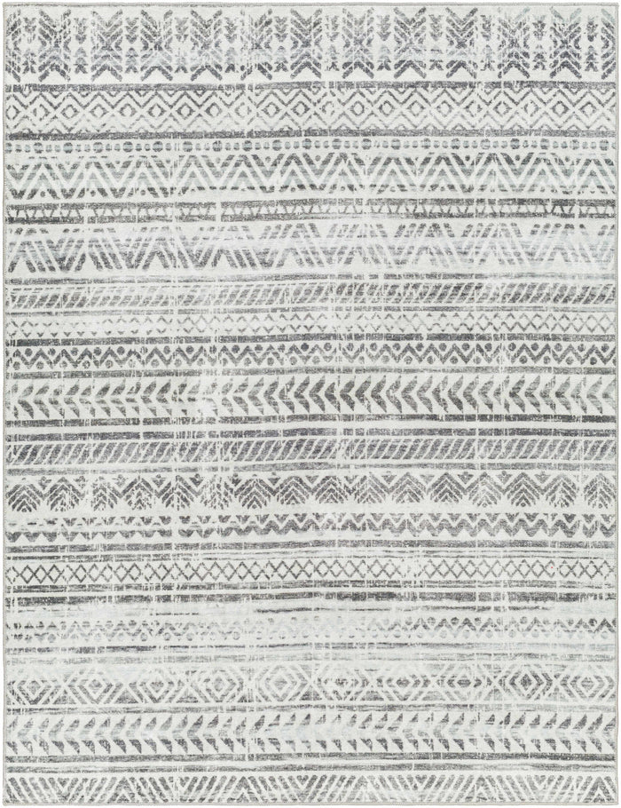 Boutique Rugs Ianna Light Gray Washable Area Rug