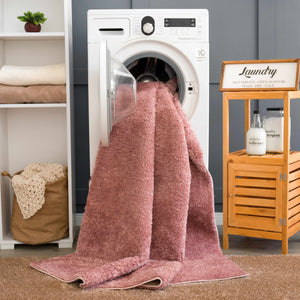 Boutique Rugs Judy Pink Plush Washable Area Rug - view 13