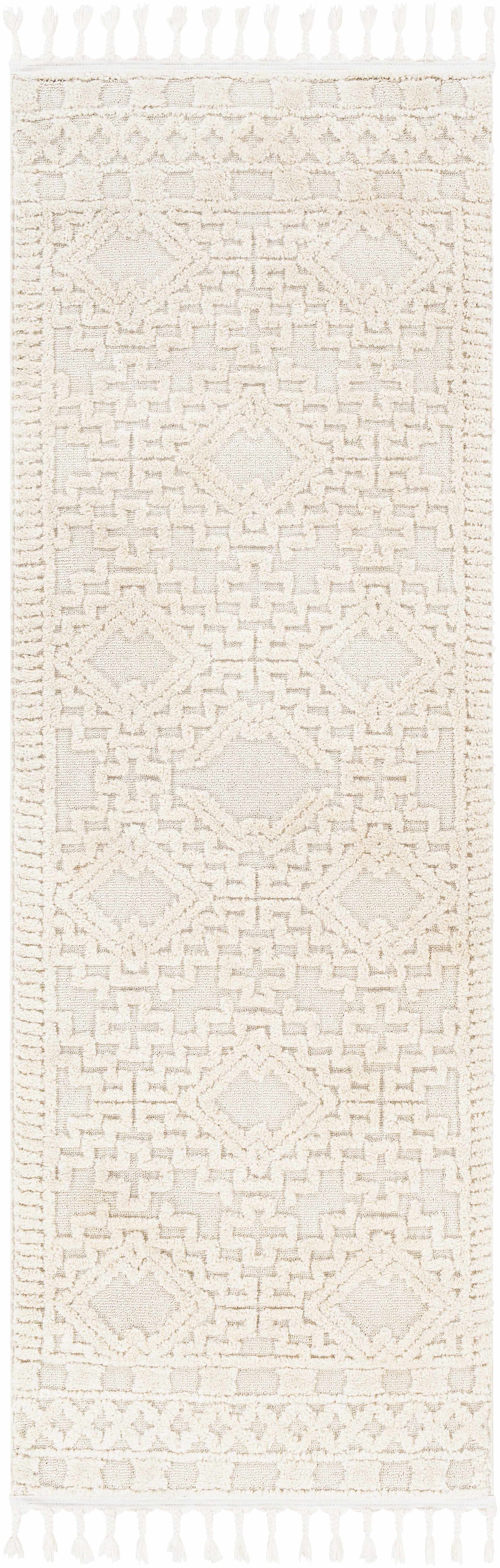 Boutique Rugs Kalkan High/Low Pile Rug with Tassels - view 13