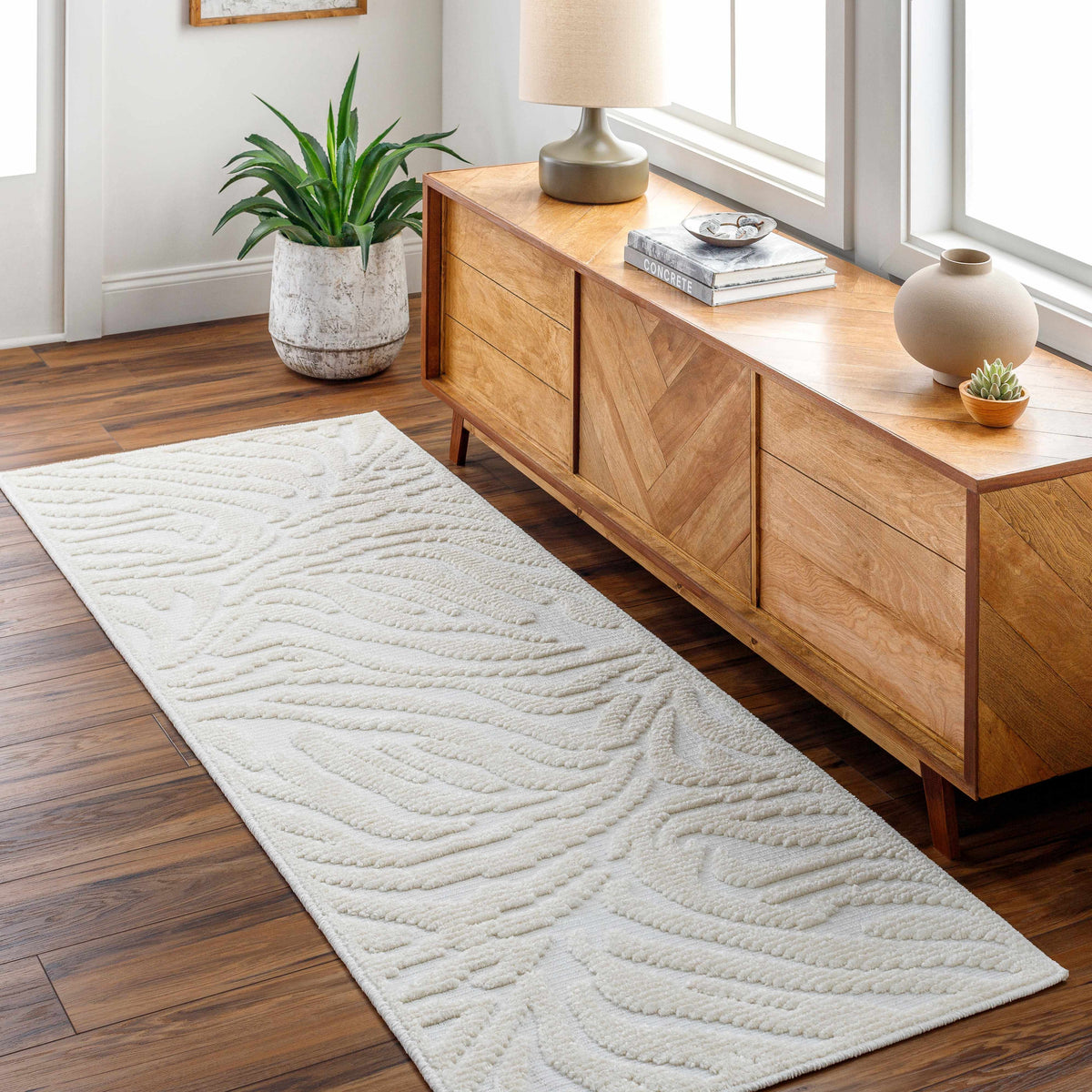 Boutique Rugs Keto Cream 3D Zebra Rug - view 3