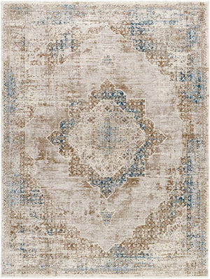 Boutique Rugs Kosta Beige & Blue Medallion Area Rug - view 3