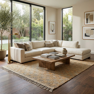 Boutique Rugs Lonut Checkered Jute Area Rug - view 2