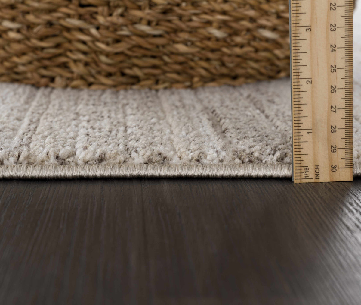 Boutique Rugs Nate Beige Tribal High Pile Carpet - view 10