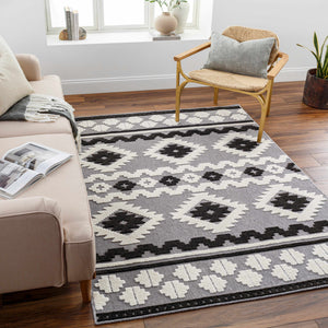 Boutique Rugs Noki Washable Textured Southwestern Rug - view 2