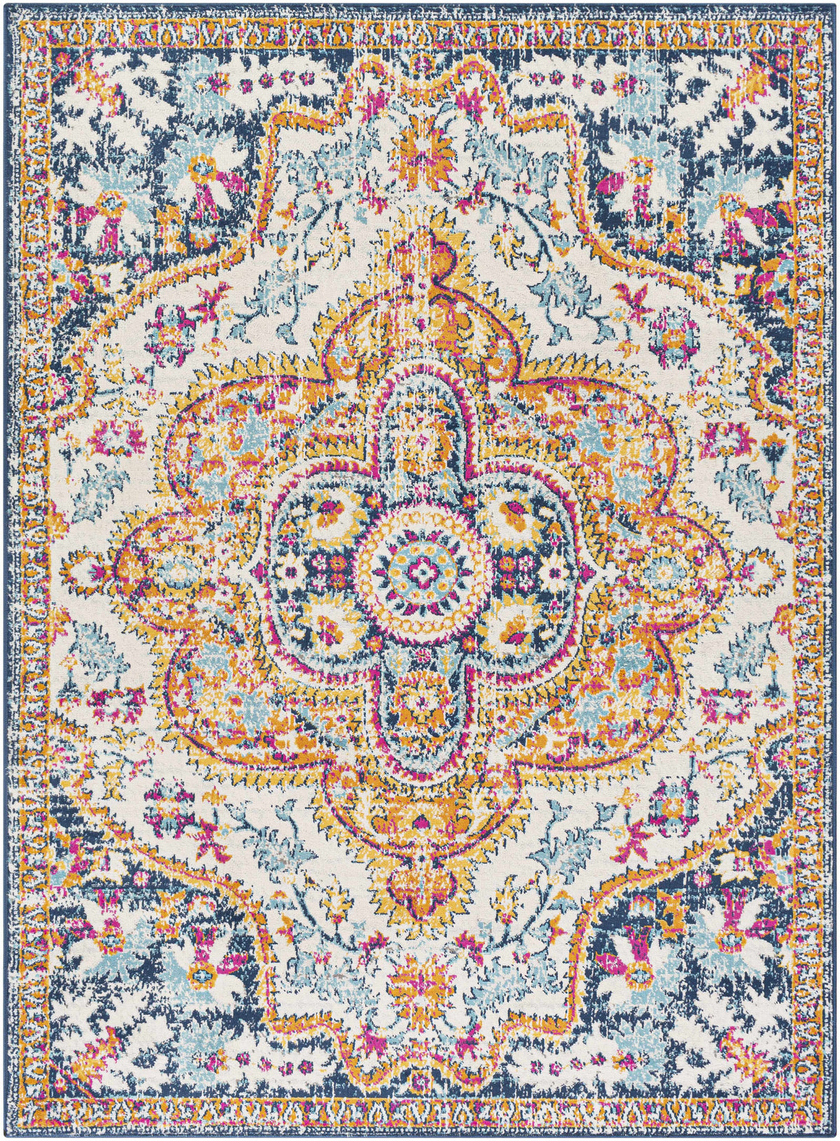 Boutique Rugs Pimperne Traditional Medallion Area Rug - view 9