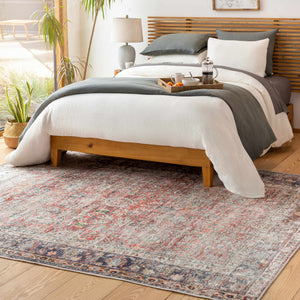 Boutique Rugs Rust Anahawan Distressed Washable Area Rug - view 7