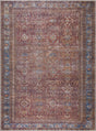 Boutique Rugs Rust Baki Traditional Washable Area Rug