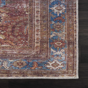 Boutique Rugs Rust Baki Traditional Washable Area Rug - view 12