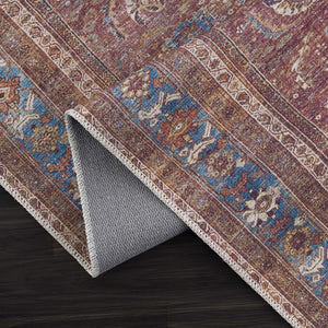 Boutique Rugs Rust Baki Traditional Washable Area Rug - view 4