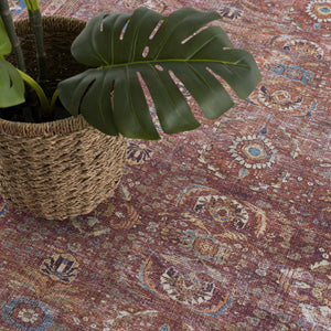 Boutique Rugs Rust Baki Traditional Washable Area Rug - view 7