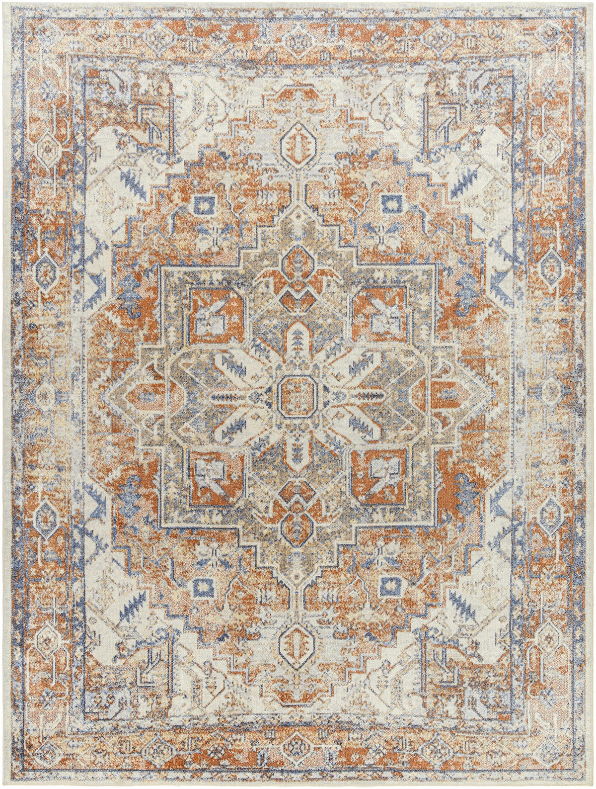 Boutique Rugs Rust Hera Washable Area Rug