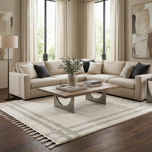 Boutique Rugs Ryuu Ivory & Gray Area Rug - view 2