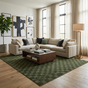 Boutique Rugs Truls 3D Checkered Washable Rug - view 2