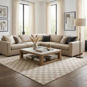 Boutique Rugs Truls 3D Checkered Washable Rug - view 2