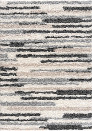 Boutique Rugs Zoya Irregular Striped Area Rug