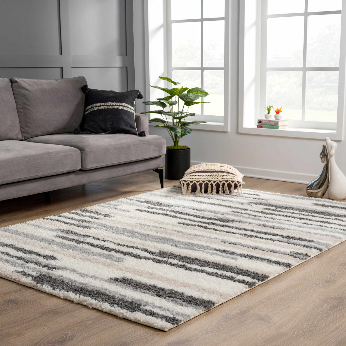 Boutique Rugs Zoya Irregular Striped Area Rug - view 8