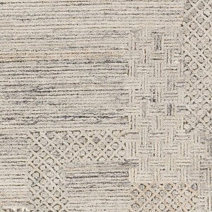 Boxholm Beige Hand Tufted Wool-Blend Area Rug - Clearance
