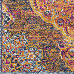 Brodhead Magenta & Orange Rug - Clearance