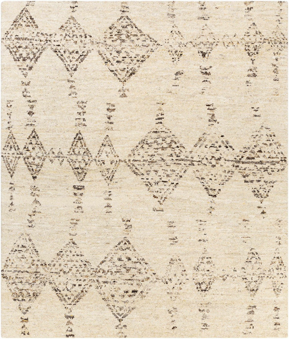 Bordertown Hand Knotted Wool Rug - Clearance